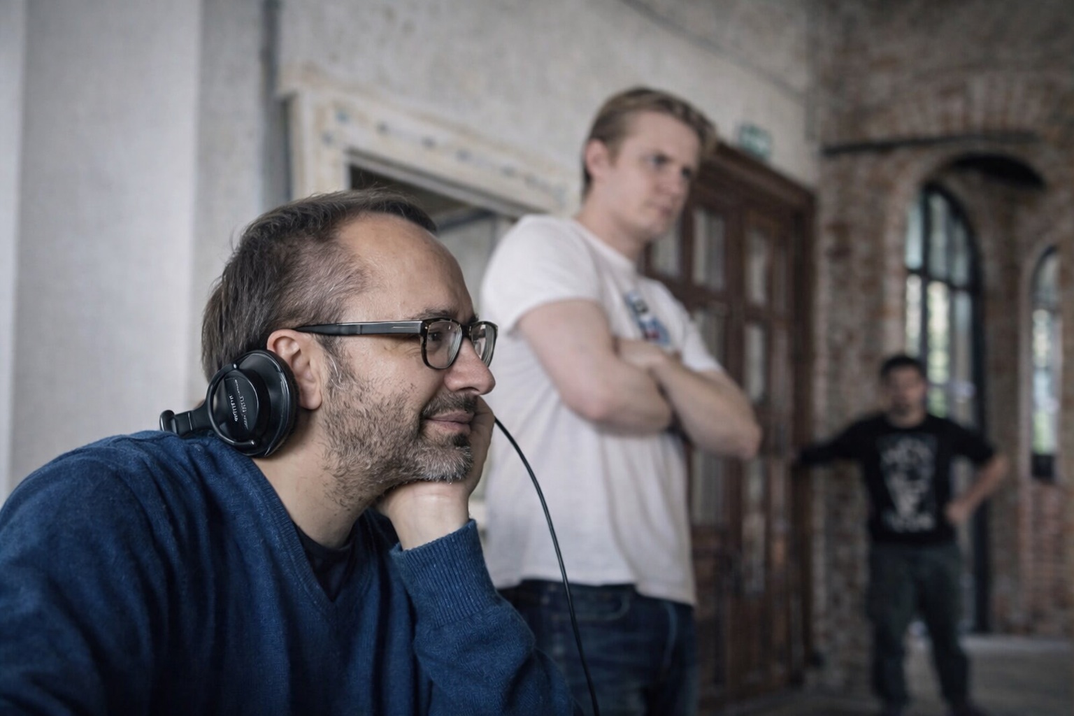 Кадр со съёмок фильма «Нелюбовь»