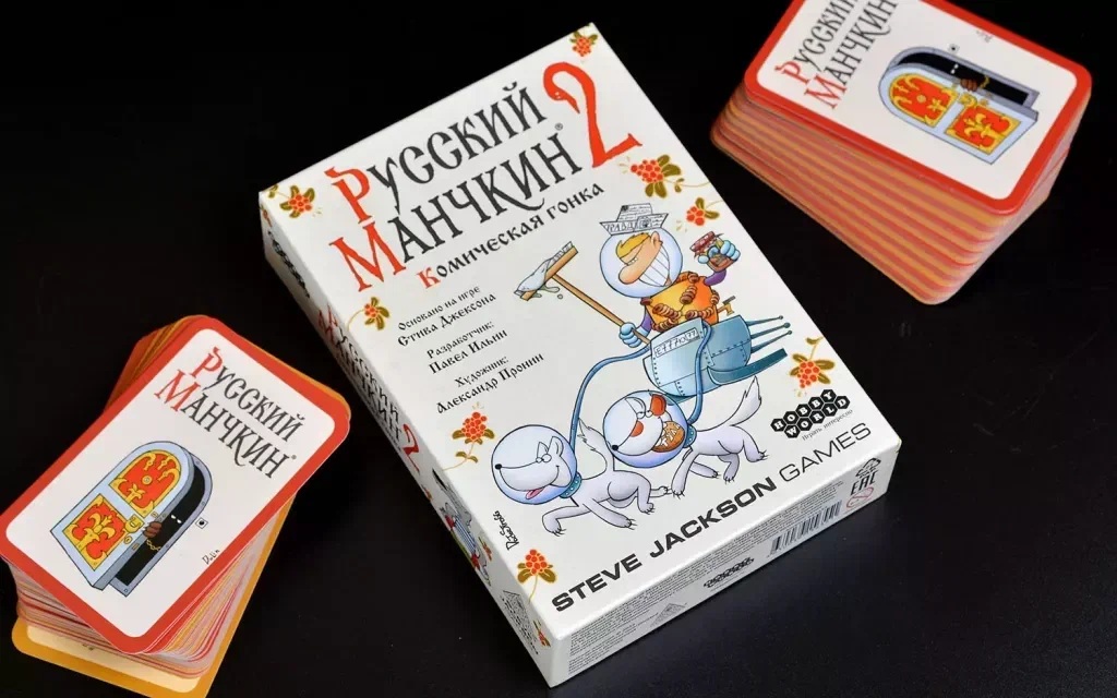 Настольная игра «Русский Манчкин» с дополнением «Космическая гонка»