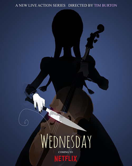 Первый тизер-постер «Wednesday»