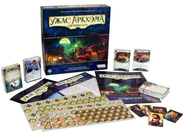 Настольная карточная игра «Ужас Аркхэма»