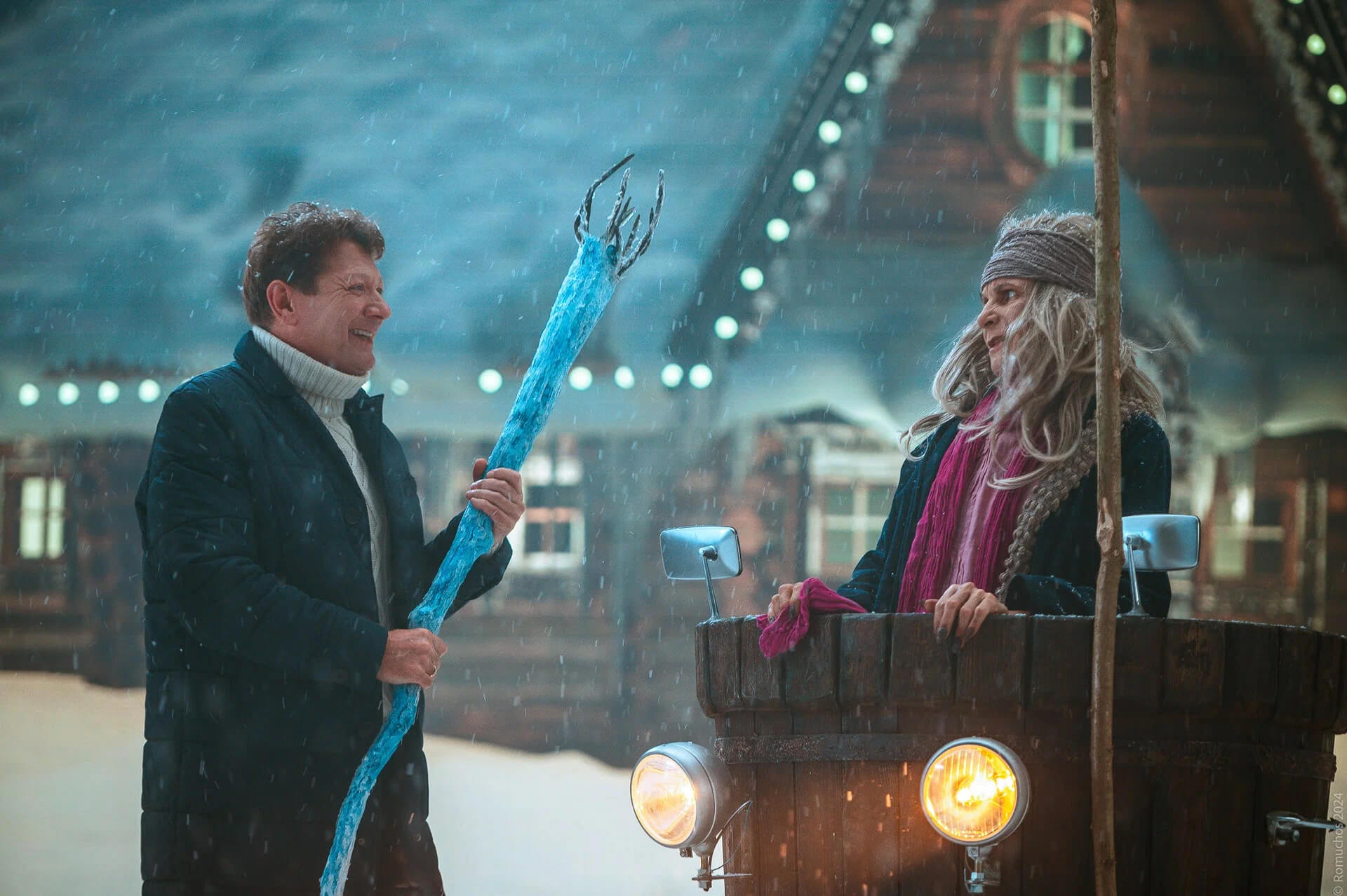 Кадр фильма «Баба Яга спасает Новый год» // Fresh Film