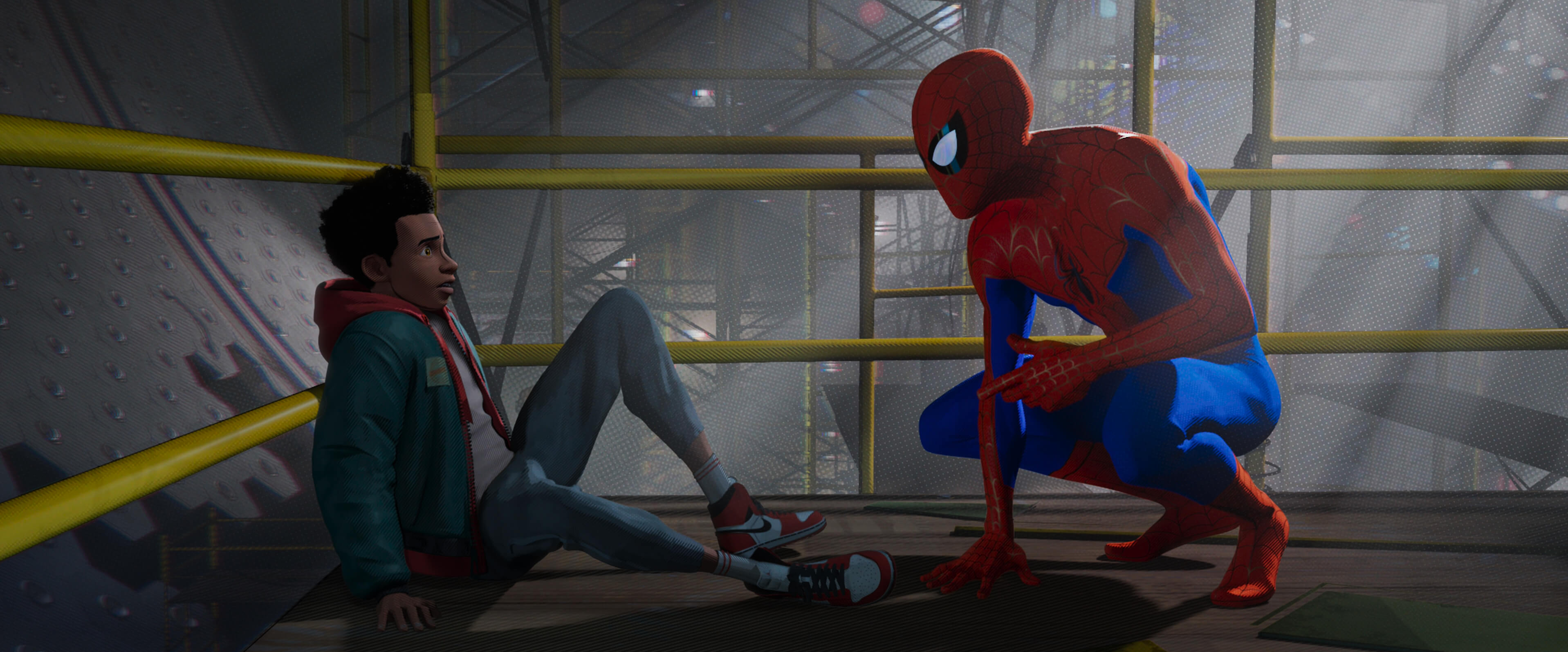 Кадр фильма «Человек-паук: Через вселенные» // Sony Pictures Animation