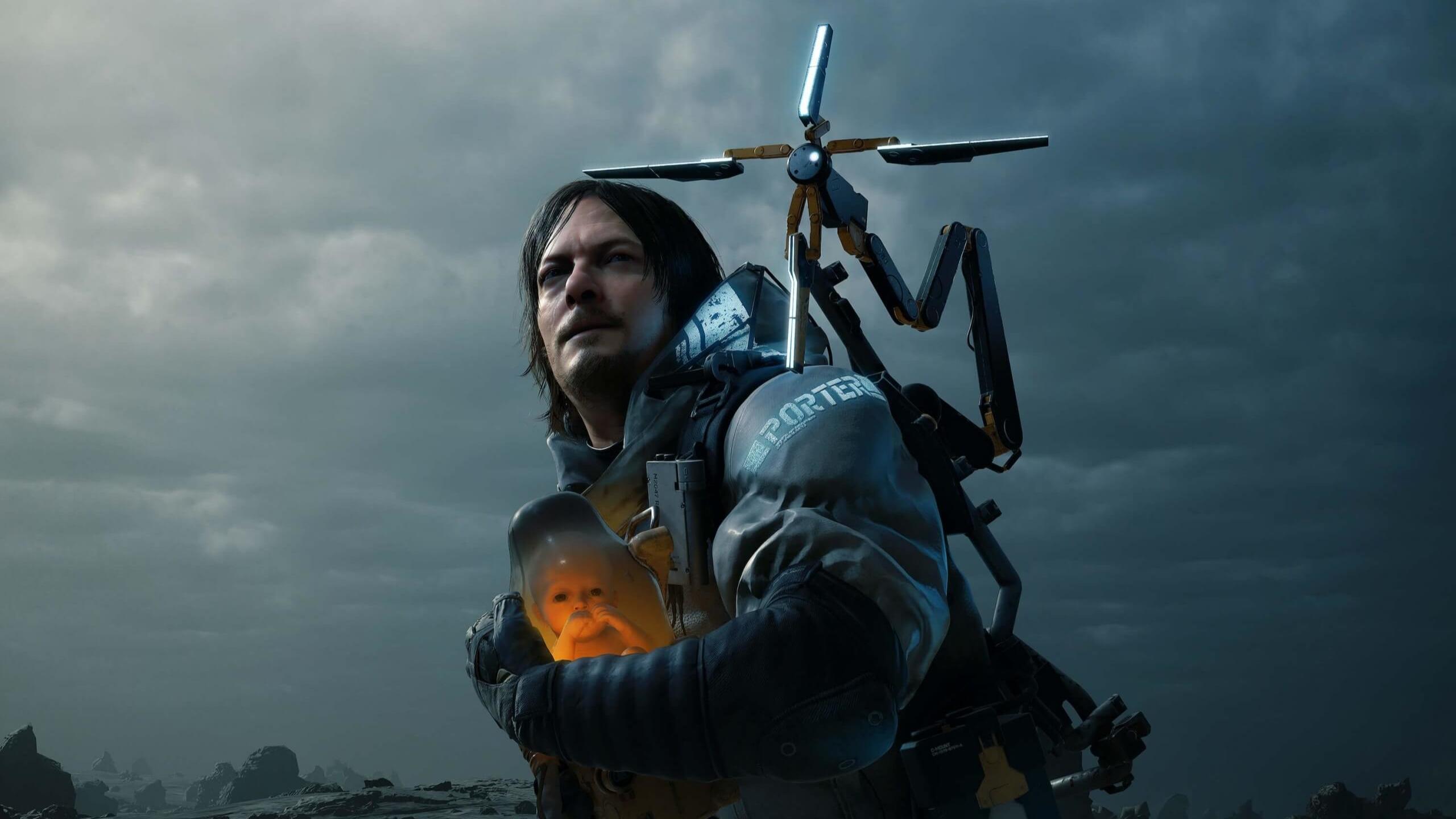 Кадр из игры Death Stranding