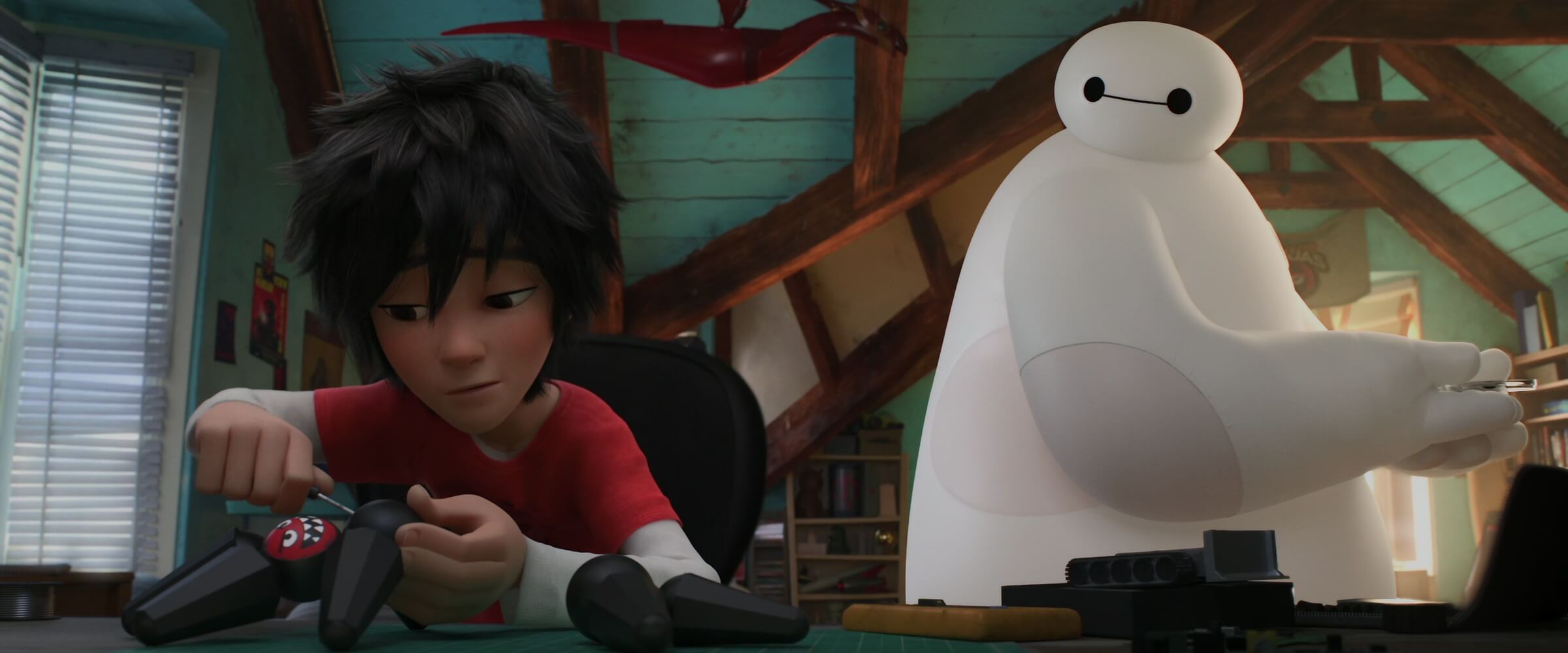 Кадр фильма «Город героев» // Walt Disney Animation Studios