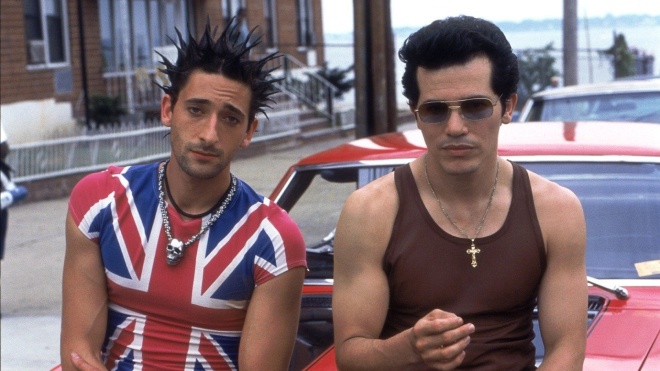 Эдриан Броуди и Джон Легуизамо в фильме&nbsp;«Кровавое лето Сэма»