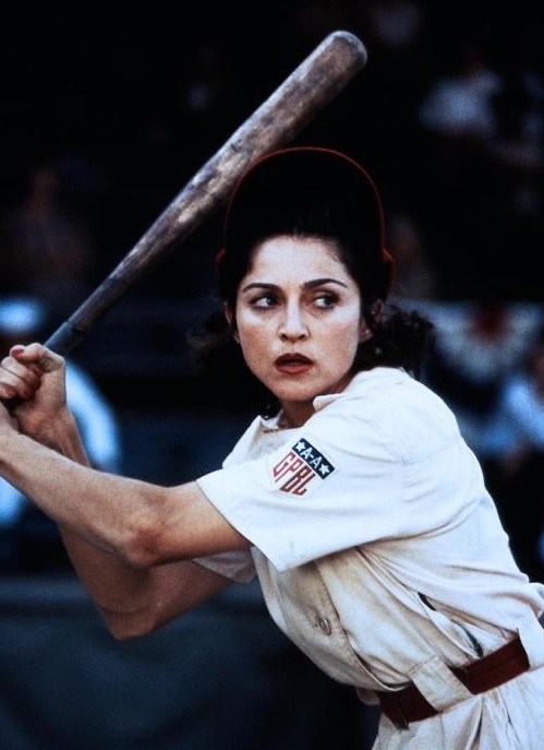 Кадр из фильма «Их собственная лига», в котором одну из главных ролей исполнила Мадонна