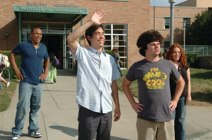 Кадр из фильма «Нас приняли!» 2006