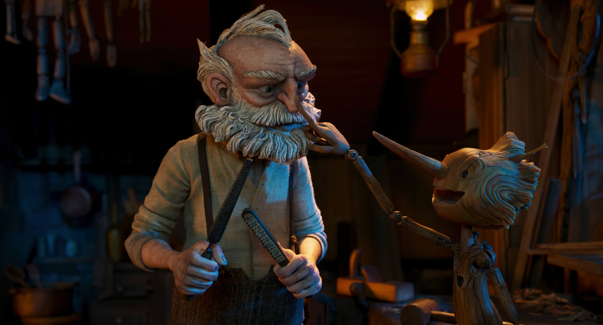 Кадр фильма «Пиноккио Гильермо дель Торо» // Netflix Animation Studios
