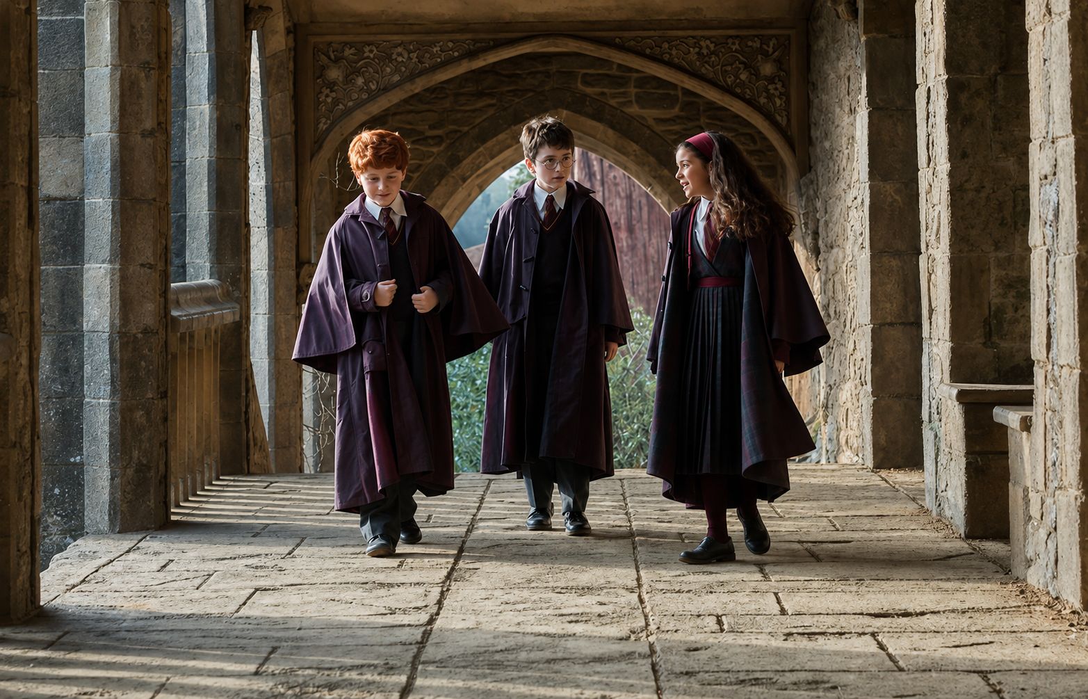 Кадр из первого сезона сериала «Гарри Поттер»