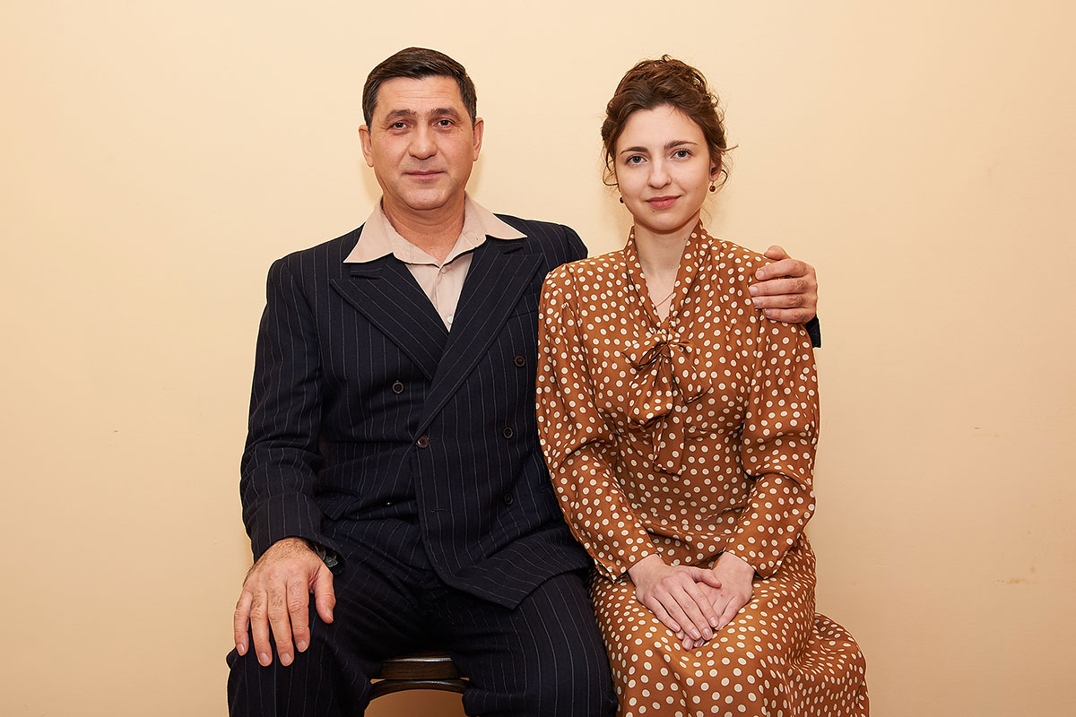 Сергей Пускепалис на съемках сериала «Шифр»/ruskino.ru