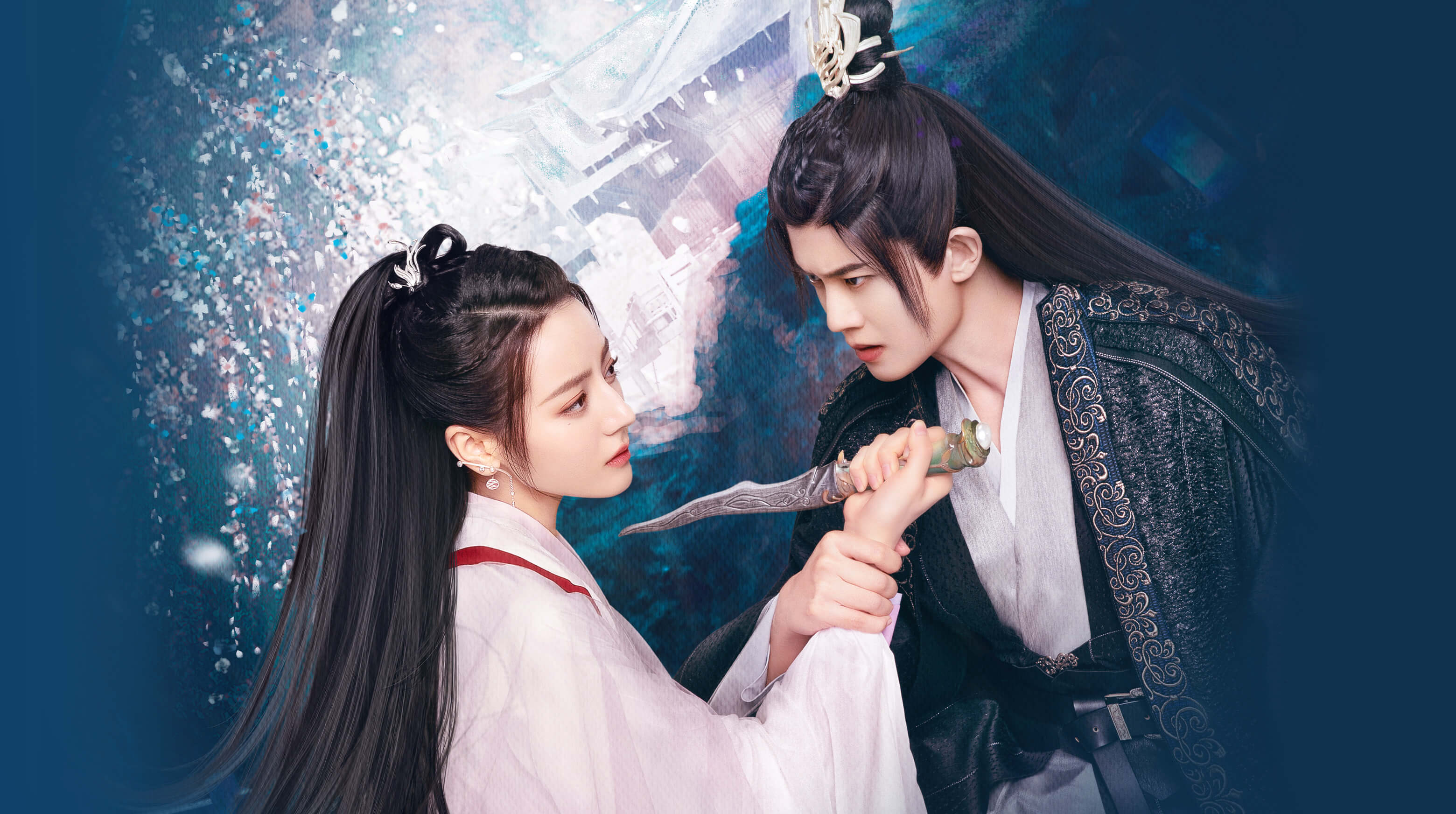 Промо сериала «Синий шёпот» // Youku