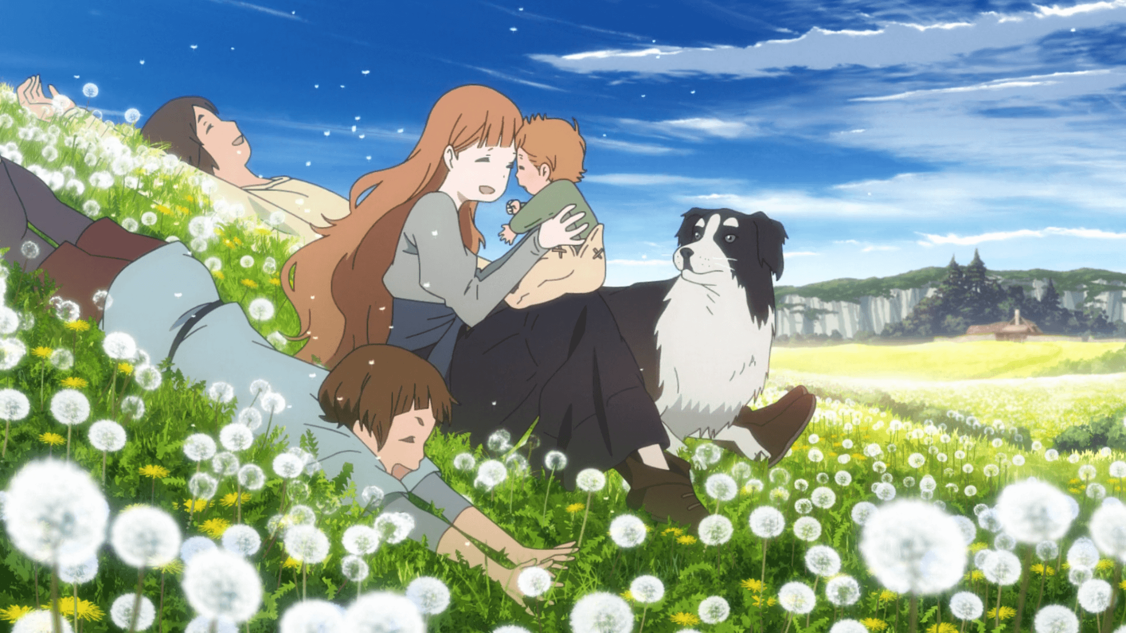 Кадр фильма «Укрась прощальное утро цветами обещания» // P.A. Works