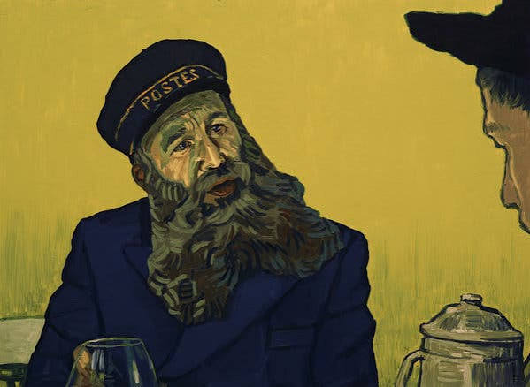 Кадр из фильма «Ван Гог. С любовью, Винсент»