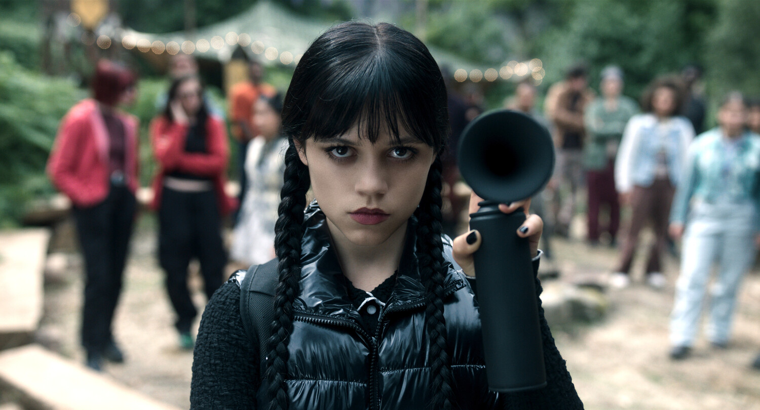 Кадр из сериала «Уэнсдэй»