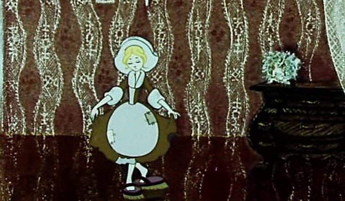  Кадр из мультфильма «Золушка» (1979) | Золушка и её «магия уборки»