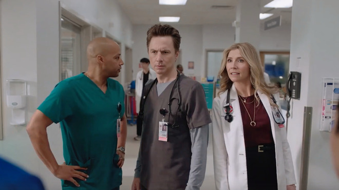 Зак Брафф вернулся к роли Джона Дориана в тизере новой «Клиники»